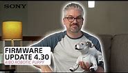 Sony | aibo™ Robotic Puppy – 4.30 Update Overview