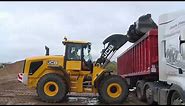 JCB 457 Wheel Loader Shovel in the Quarry