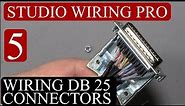 How To Wire A DB25 Connector for Audio