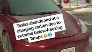 Teslas Abandoned at Charging Station: EV Challenges in Harsh Winters