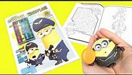Minions The Rise of Gru Activity Coloring Book with Stuart, Kevin, Otto