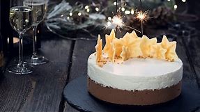 Chocolate Champagne Mousse Cake