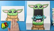 How to Draw a Baby Yoda Surprise Fold