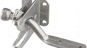 National Hardware N342-600 Automatic Gate Latch, Includes 4-Inch Bar, Coated with WeatherGuard Protection, Stainless Steel
