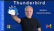 How to set up Thunderbird - Modern Authentication