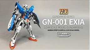 HG 1/144 00 Gundam Exia Custom Build | HG | Gundam Build | Gundam 00 | Custom Gunpla