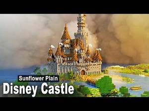 Minecraft: How to build a Disney Castle | Tutorial Part.3