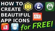 How to create beautiful app icons for free