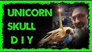 Make a unicorn Skull