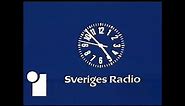 TV1-klocka Sveriges Radio + testbild 1979