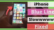 How to Fix Unresponsive iPhone Screen with Blue Lines ( Slow Touch Sensitivity Problem Fixed )