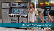 Cook Up Some Fun & Watch KidKraft's Modern Midtown Play Kitchen Toy Review