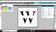 How To Make A Split Letter - Silhouette Cameo