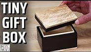 Super FAST Woodworking Gift Idea | Tiny Wooden Box Project