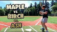 ASH vs MAPLE vs BIRCH - Which is better? Wood Baseball Bat Reviews