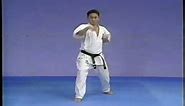 Karate kyokushin kata taikyoku 1,2 and 3