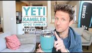 YETI RAMBLER 30oz TUMBER REVIEW - Key Features Of This Popular YETI Rambler Up Close [2021]