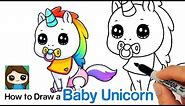 How to Draw a Baby Unicorn | Unstable Unicorns