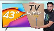 I Bought 43" Big - Smart TV Under 15000 Price Budget !