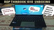 RDP ThinBook 1010 Unboxing | Best Laptop Under Rs 20k