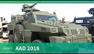 AAD 2018: Paramount Marauder mine-protected armoured vehicle