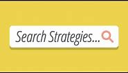 Basic Search Strategies