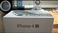 Black iPhone 4S Unboxing and Setup (HD)