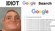 Mr Incredible becoming an Idiot (POV Google Search)