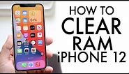 How To Clear Ram On iPhone 12 / 12 Pro / 12 Mini / 12 Pro Max!