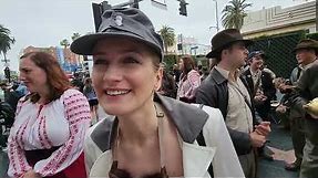 Amazing Indiana Jones cosplays at Red Carpet premiere of Dial of Destiny