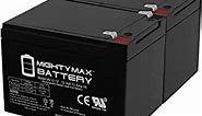 Mighty Max Battery 12V 12Ah F2 Scooter Battery for Enduring CB12-12, CB-12-12 - 2 Pack