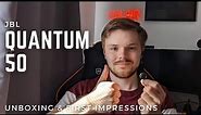 JBL Quantum 50 - Unboxing & First Impressions