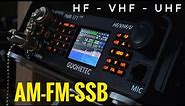 GUOHETEC PMR-171, HF/VHF/UHF ALL MODE SDR Transceiver 100kHz to 2GHz