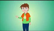Social Skills: Greeting someone. An animation suitable for children with a diagnosis of ASD.