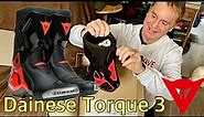 Dainese Torque 3 Boots - Unboxing and Review (Vs Nexus 2) #dainese #motorcycleboots