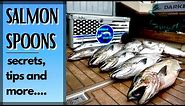 SALMON SPOON SECRETS/How to fish Salmon Spoons/Fundamental Fishing