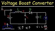 Boost Converters - DC to DC Step Up Voltage Circuits