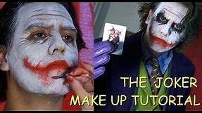 The Joker (Heath Ledger) tutorial maquillaje - make up tutorial (With English subtitles)