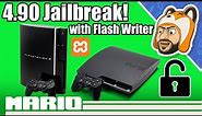 How to Jailbreak Your PS3 on Firmware 4.90 or Lower with Flash Writer (Self-Hosted)