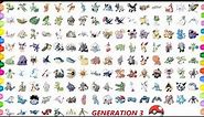 Coloring all Generation 3 Pokemon