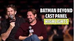 Batman Beyond Cast and Crew Reunion Panel Best Moments | 25th Anniversary