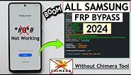 Boom ! All Samsung Frp Bypass/Unlock One Click Tool *#0*# Not Working | Without Chimera Tool 2024