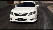 2011 Toyota Camry SE Sport Super White Excellence Cars Direct Naperville Chicago IL