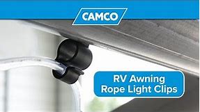 RV Awning Rope Light Clips