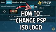 How to Change PPSSPP ISO Icon | Change PSP Logo from Android