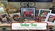 DOLLAR TREE DIY | Christmas Picture Frames