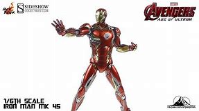 Hot Toys Avengers Age of Ultron IRON MAN MK XLV (45) Video Review
