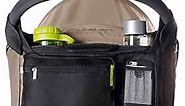 Ethan & Emma Universal Stroller Organizer - Elevate Your Experience w/Insulated Cup Holders, Diaper Storage, Secure Straps, Detachable Bag, Pockets for Phone, Keys, Toys. Smart Parenting