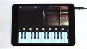 iGrand Piano on iPad mini - Get REALLY mobile with your keyboard rig!