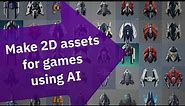 Easy guide to using AI to generate 2D assets for gamedev